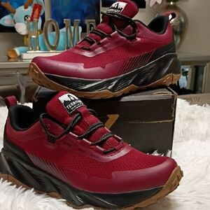 Territory Born In Utah Cascade Red Trail Shoes Men's Sz 9